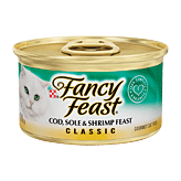 Fancy Feast&nbsp;Cat Food&nbsp;Cod Sole & Shrimp Feast Full-Size Picture